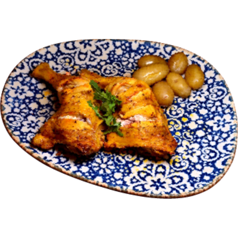 Muslo de Pollo al horno